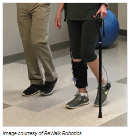 ReWalk ReStore exosuit; image courtesy of ReWalk Robotics